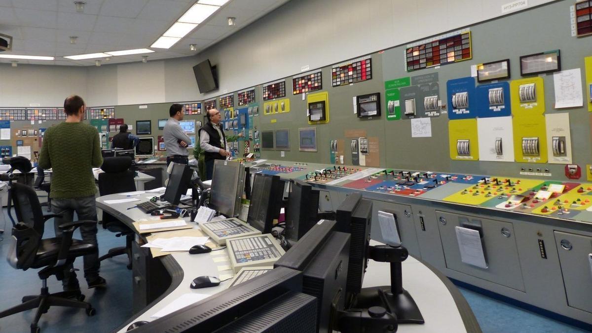 Interior de la nuclear de Cofrentes