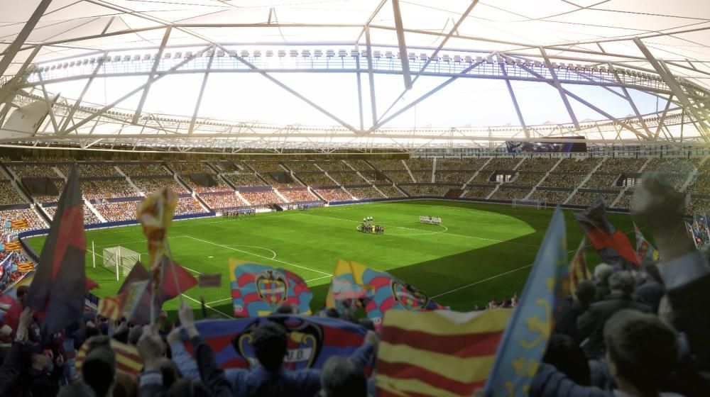 Así será el nuevo estadio Ciutat de València
