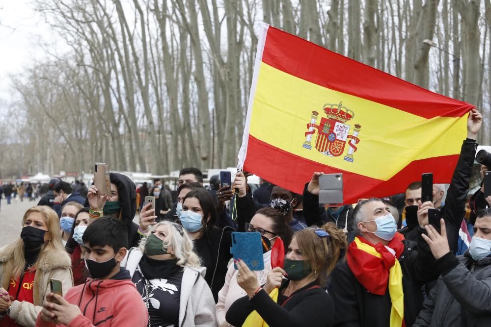 Acte electoral de Vox a Girona amb Santiago Abascal