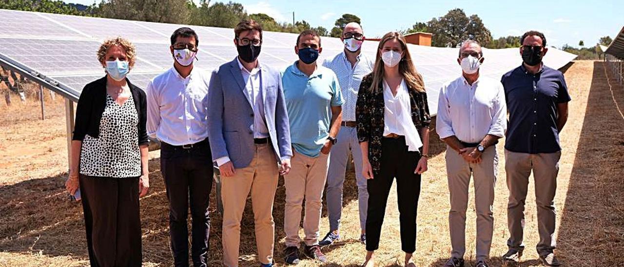 Las autoridades visitaron ayer el parque de Son Pons. | CAIB