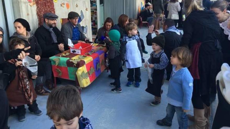 Despliegue de castañeras en los centros escolares