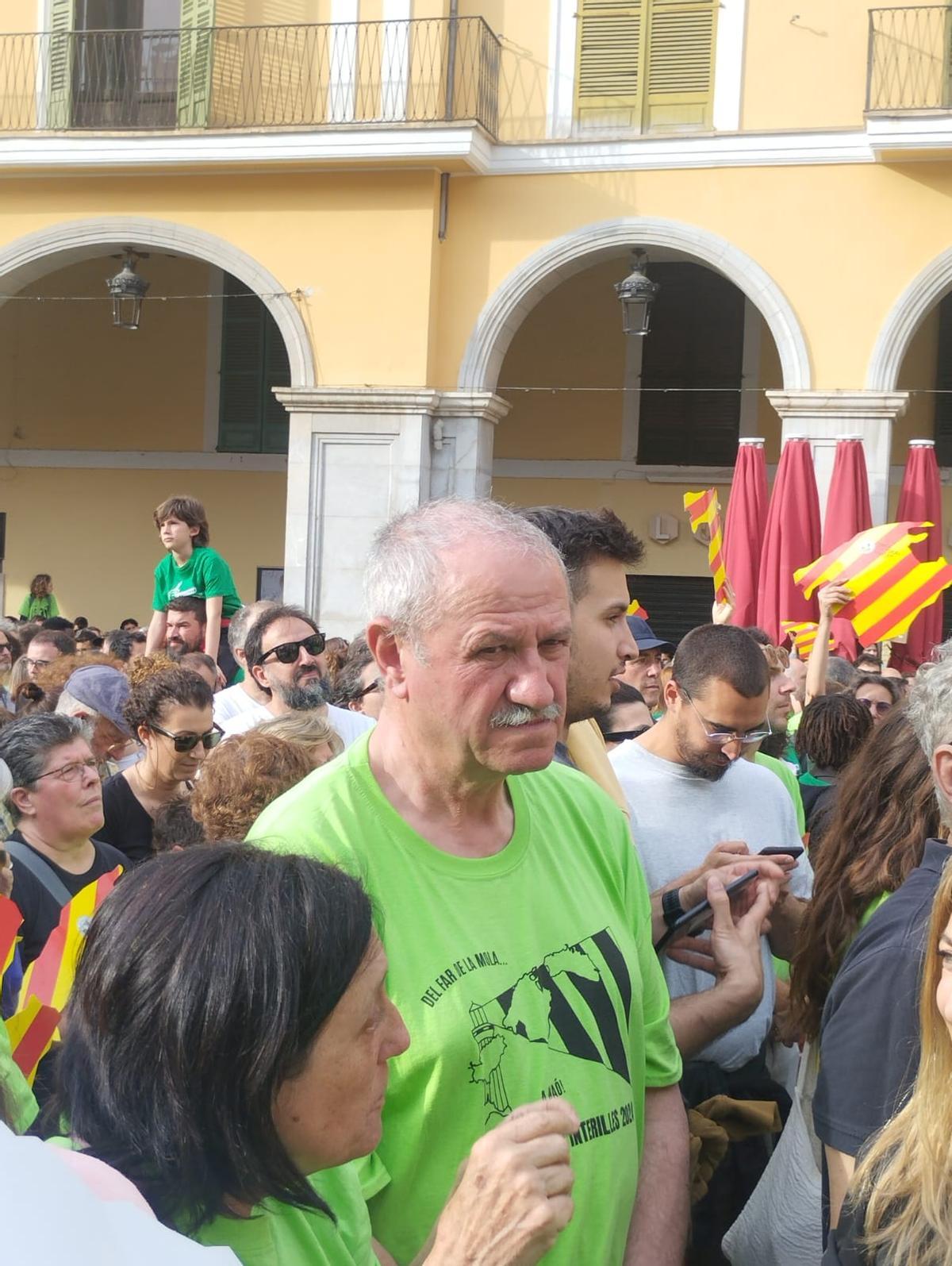 El histórico Mateu Morro, del PSM.