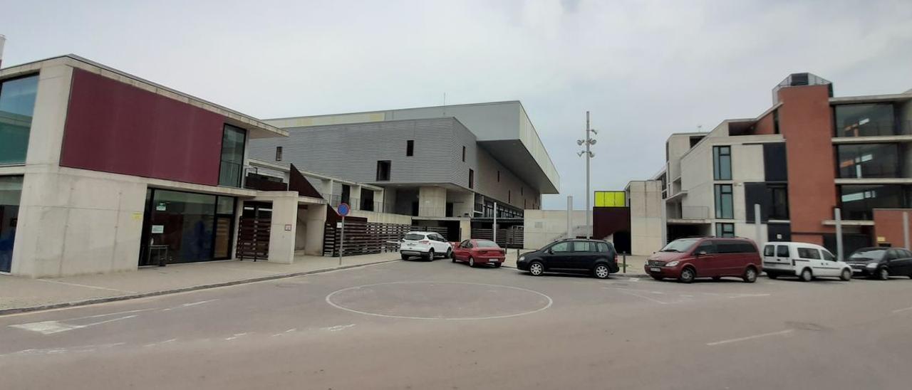 El pabellón polideportivo (en el centro de la imagen) es una de las piezas fundamentales del centro de tecnificación deportiva (CTD) de Vila-real.