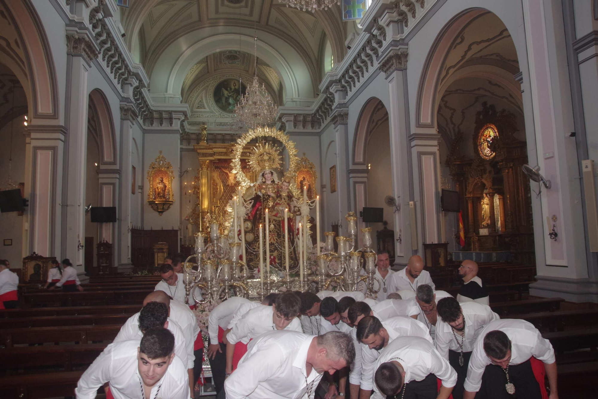 Procesión de la Virgen del Carmen de la barriada de Pedregalejo