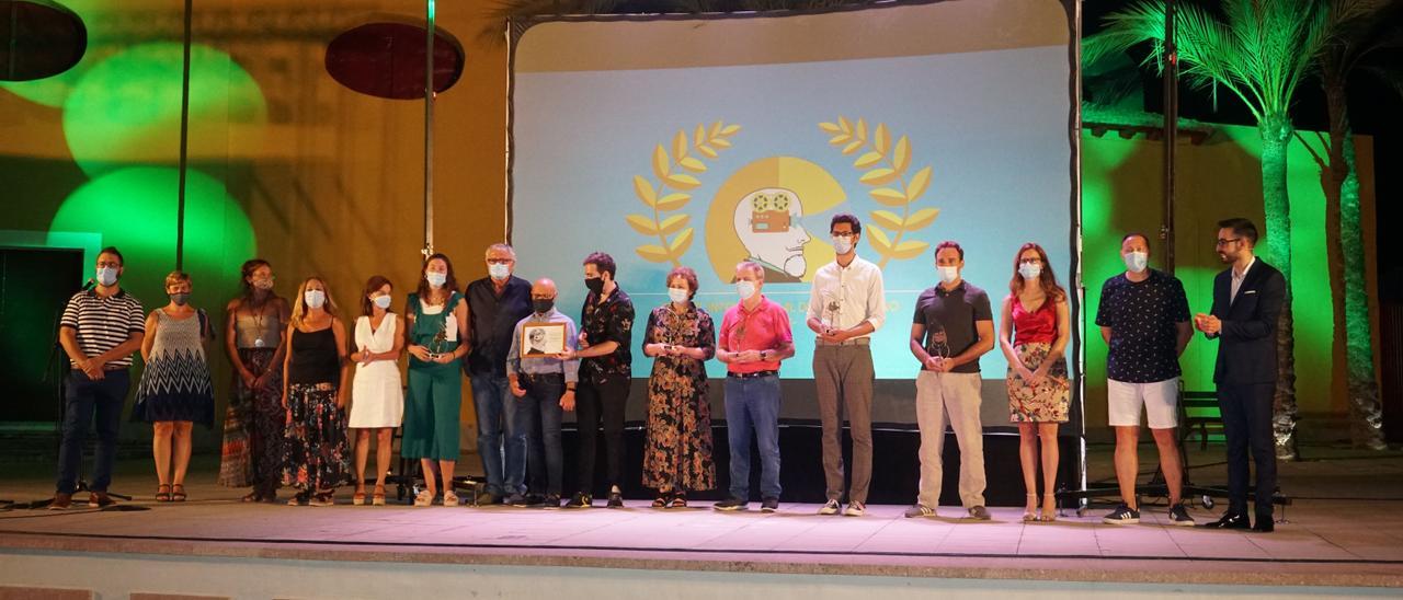 La clausura del último festival de Cine Pequeño de Aspe.