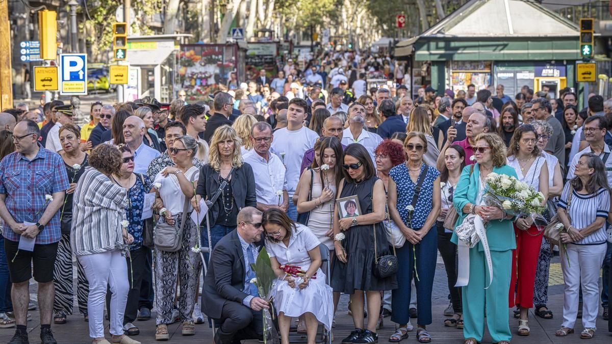 Acto de recuerdo y homenaje a las víctimas del atentado del 17A.