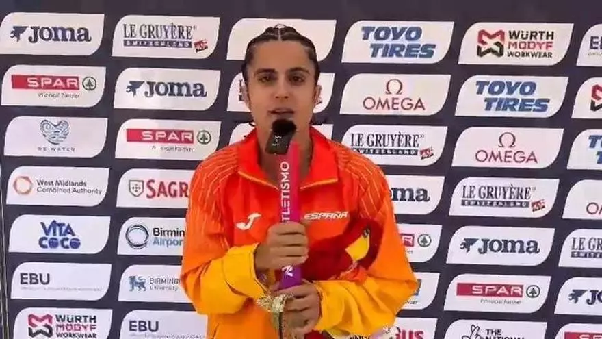 María Pérez: "Me hubiese gustado compartir el podio con Antonella Palmisano"