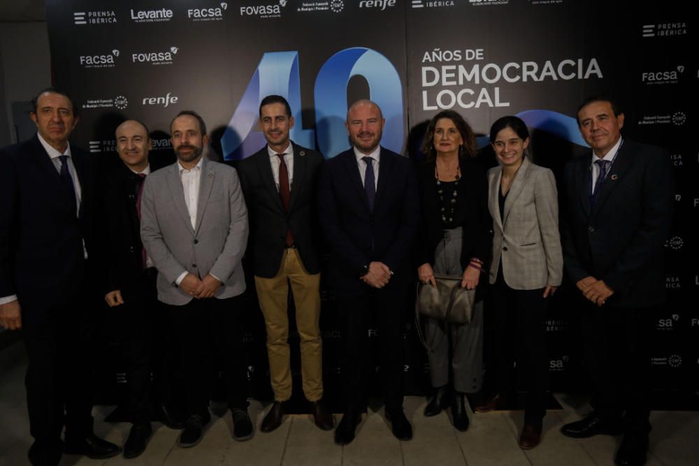 Gala de los 40 años de democracia local en Levante-EMV