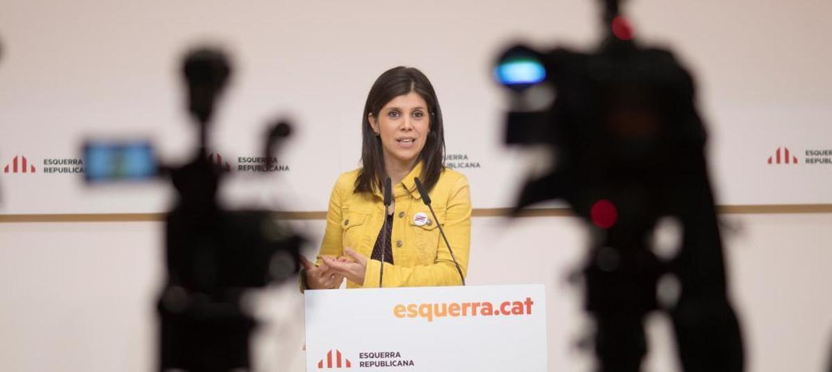 La portavoz de ERC, Marta Vilalta.