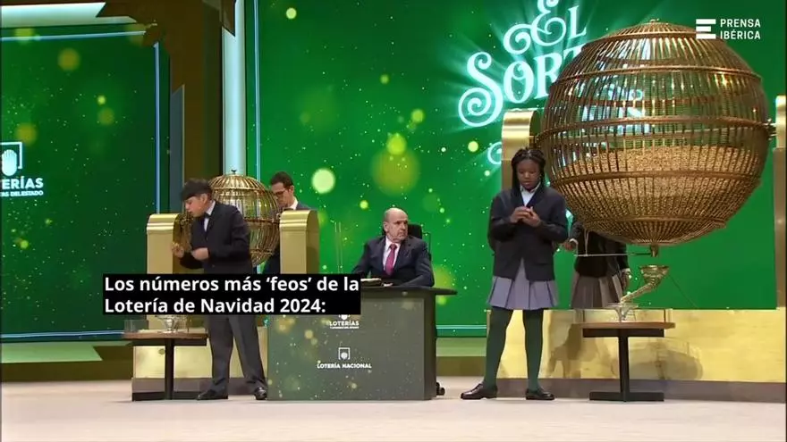 ¿Sabes cuáles son los números más 'feos' de la Lotería de Navidad?