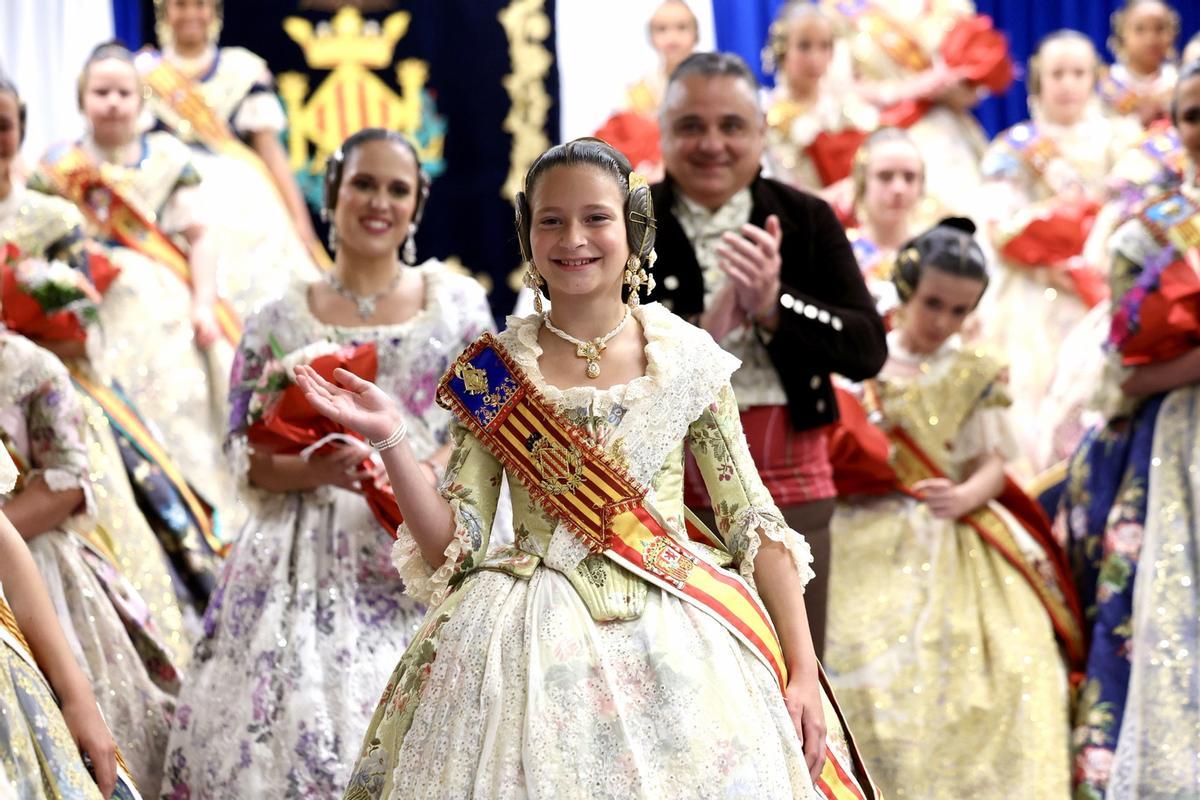 Carmen, Marta, Martina y Ani reciben honores en la fiesta grande de la Federación Fallas Centro