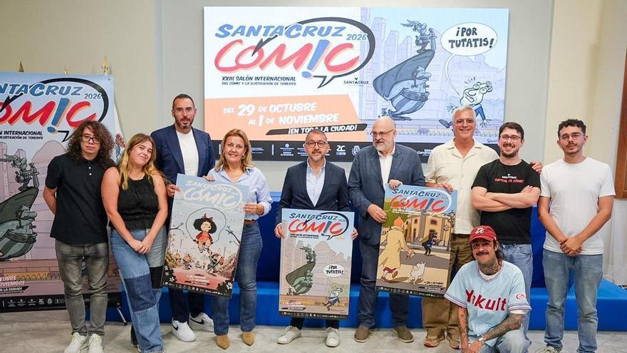 El Salón Internacional del Cómic y la Ilustración de Tenerife celebra su XXIII edición con 40 exposiciones