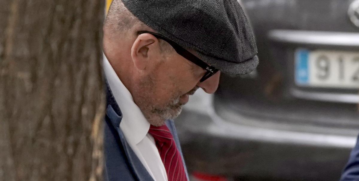 Koldo García, a la llegada al Tribunal Supremo.