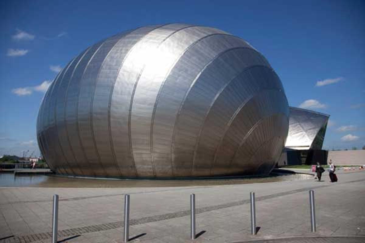 Teatro Imax y Centro Científico de Glasgow.