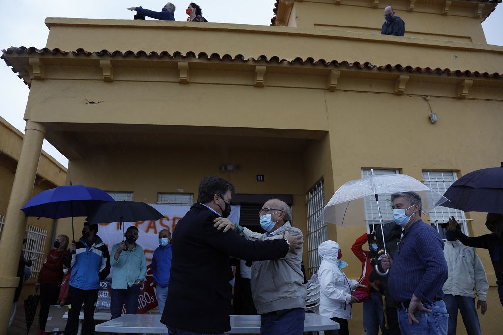 Impiden el desalojo de la vivienda de un jubilado en Cabo de Palos