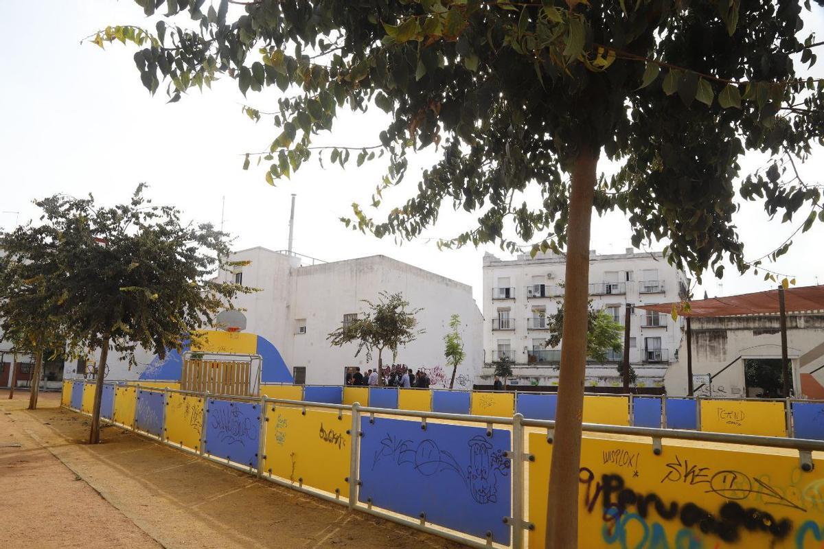 Espacio deportivo del antiguo cine Andalucía.
