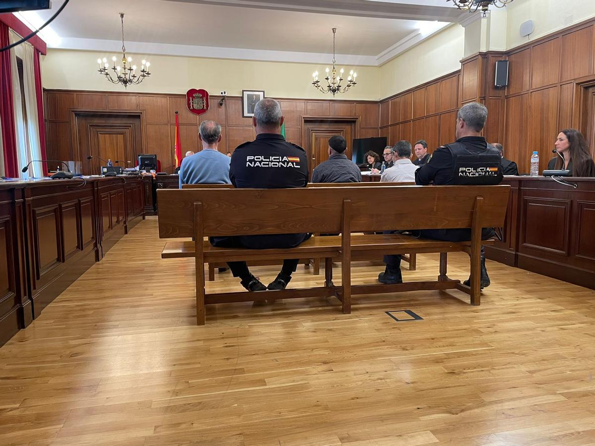 Imagen de la primera sesión judicial.