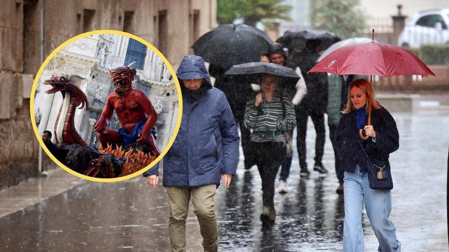 La Aemet advierte de "lluvias e incertidumbre" justo cuando Murcia se prepara para el Entierro de la Sardina este sábado