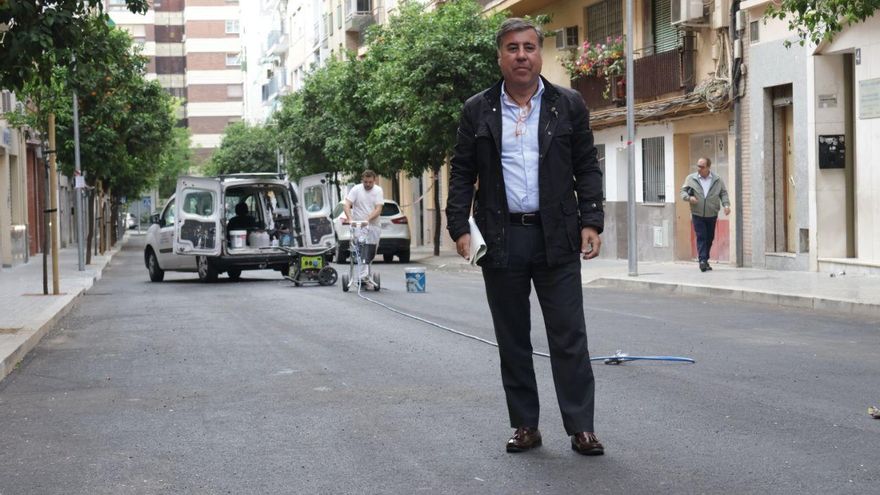 Infraestructuras termina la obra de la calle Alcalde de la Cruz Ceballos y planifica la de Marruecos en Ciudad Jardín