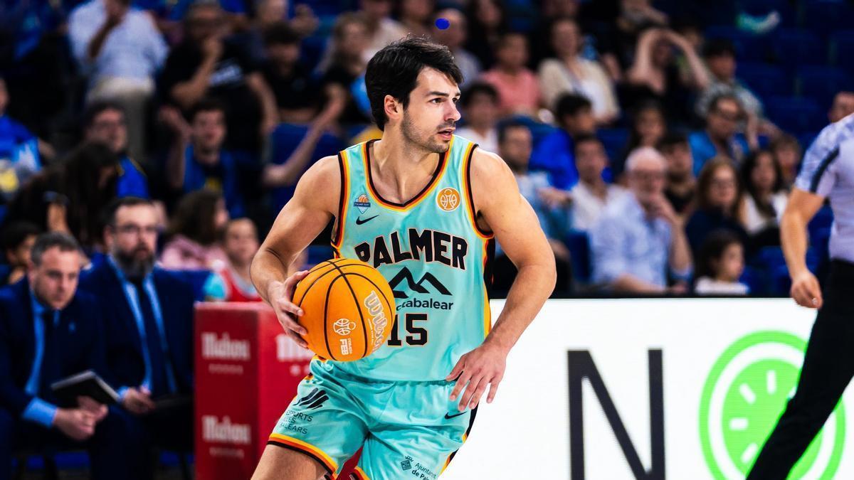 Joan Feliu, durante un partido del Palmer