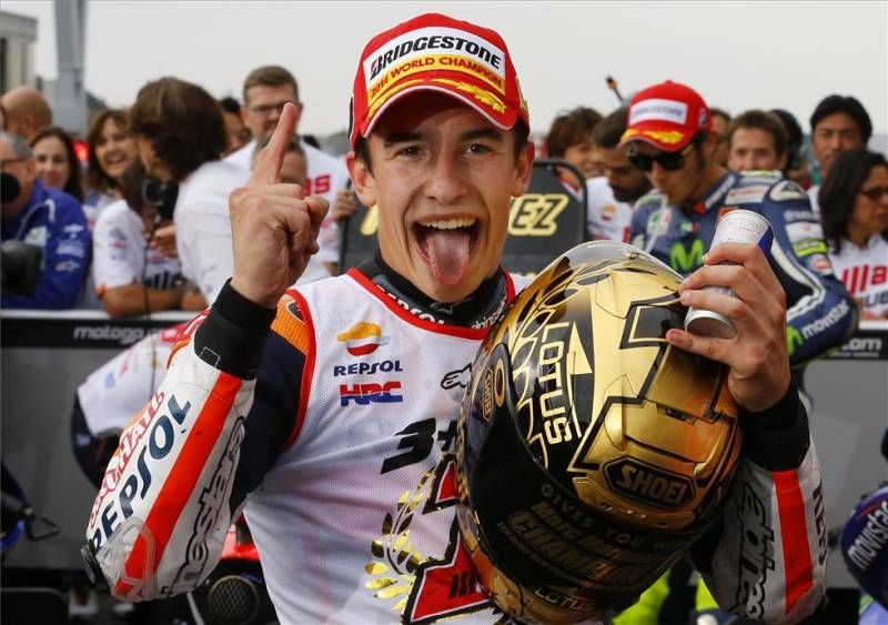 Márquez, bicampeón de MotoGP