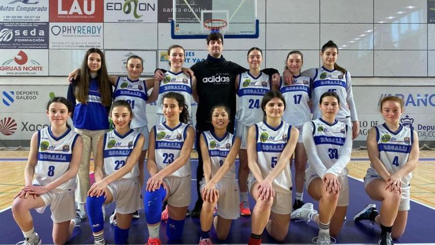 El Institutos de Compostela luchara por entrar en la fase final con su equipo cadete femenino