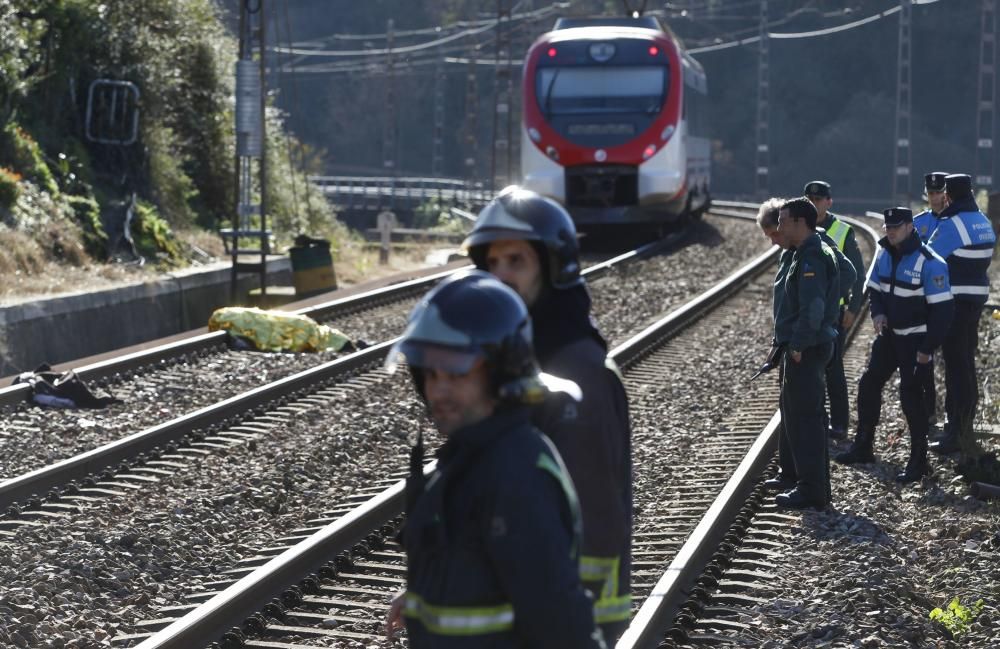 Fallece un hombre arrollado por el tren en Las Segadas