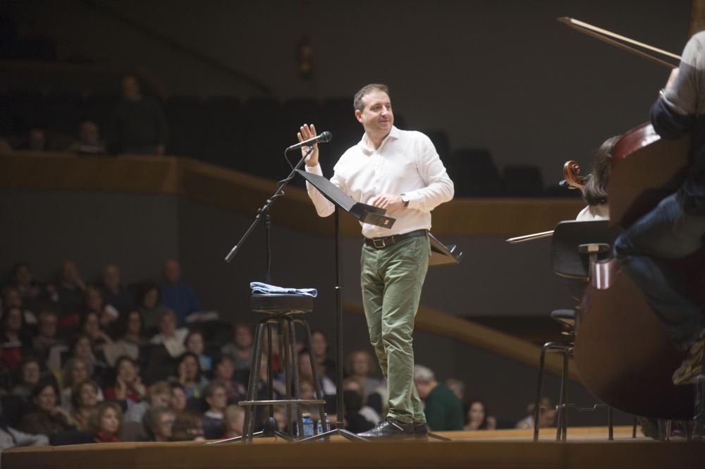 Ensayo de ''El Mesías'' en el Palacio de la Ópera