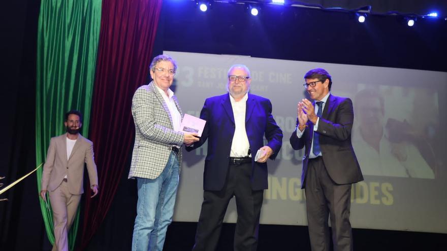 Domingo Rodes recibe el Ficus Honorífico del XXIII Festival de Cine de Sant Joan