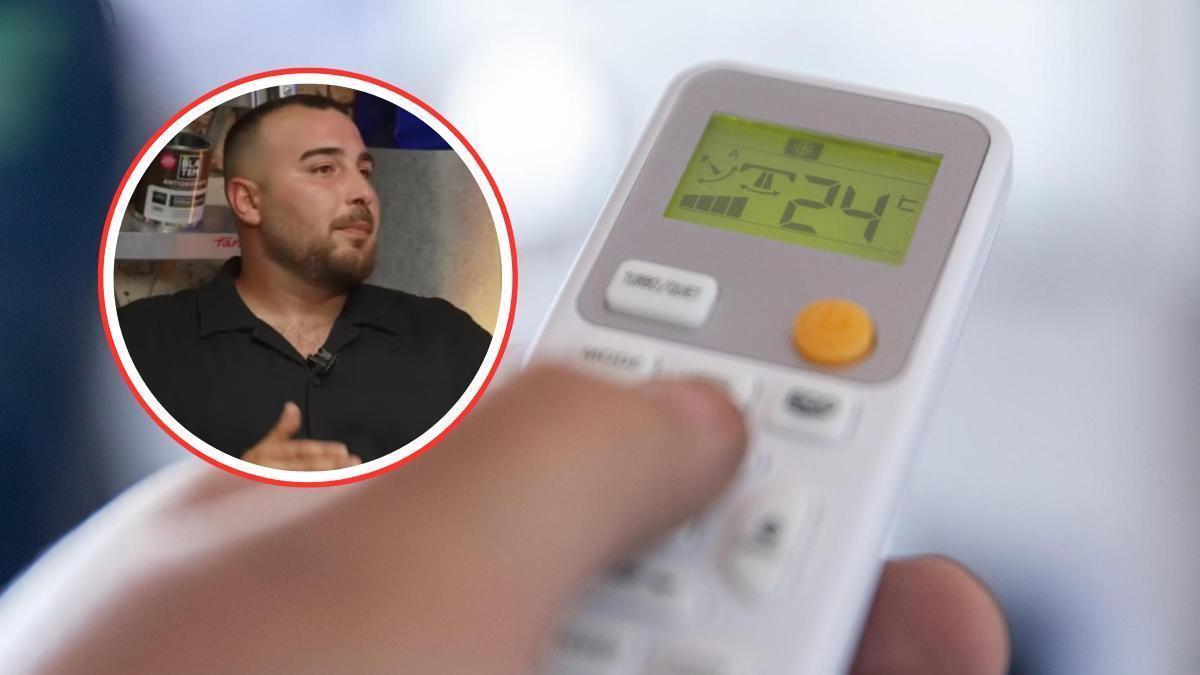 Los expertos recomiendan no caer en la tentación de poner el aire acondicionado al mínimo en pleno sofoco.