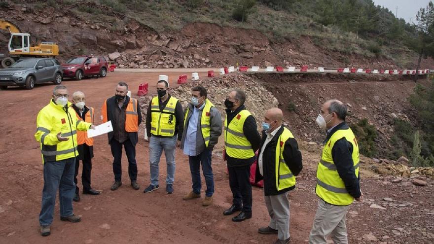 La Diputación retomará este año las obras para mejorar la carretera entre Torralba del Pinar y Ayódar