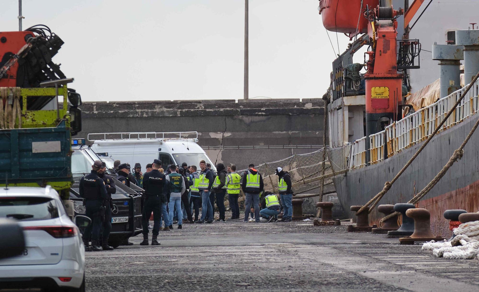 Incautación de 3.000 kilos de cocaína cerca de Tenerife