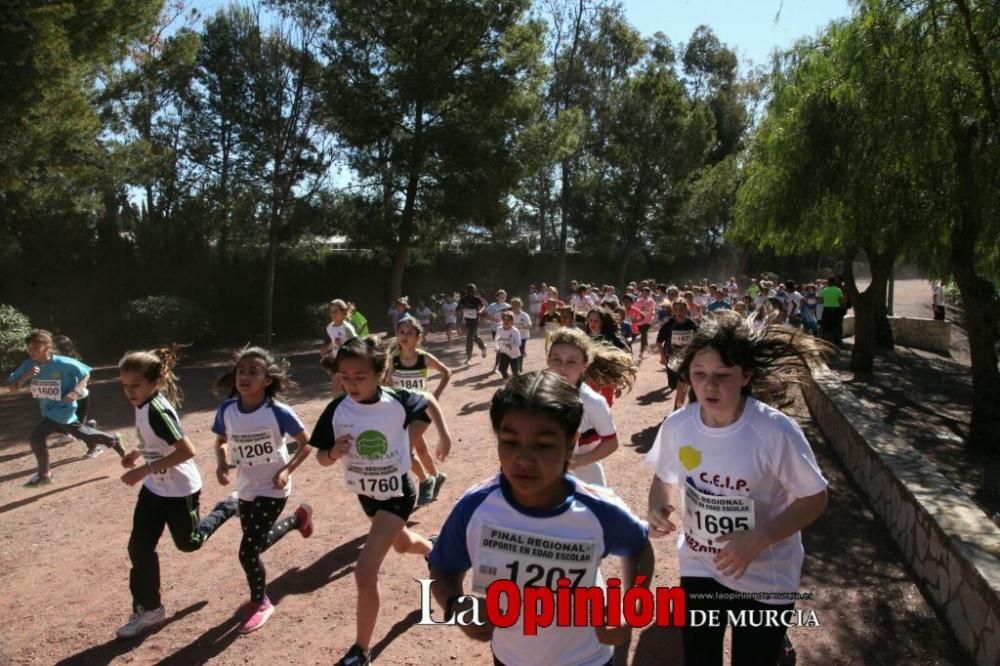 Final Cross Escolar de Lorca: Benjamin femenino