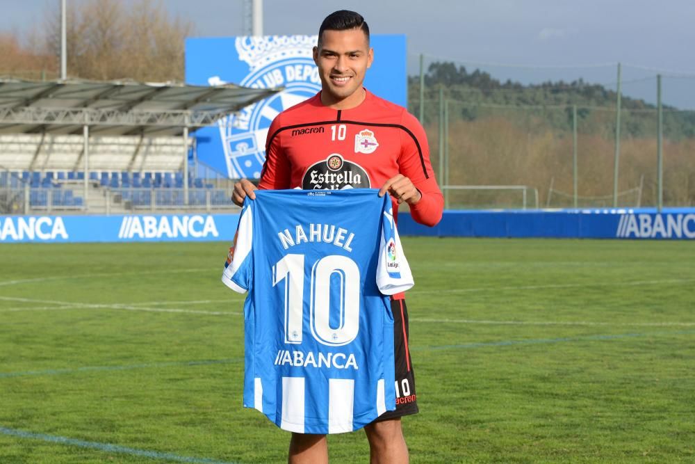 Carmelo del Pozo presenta a Nahuel Leiva