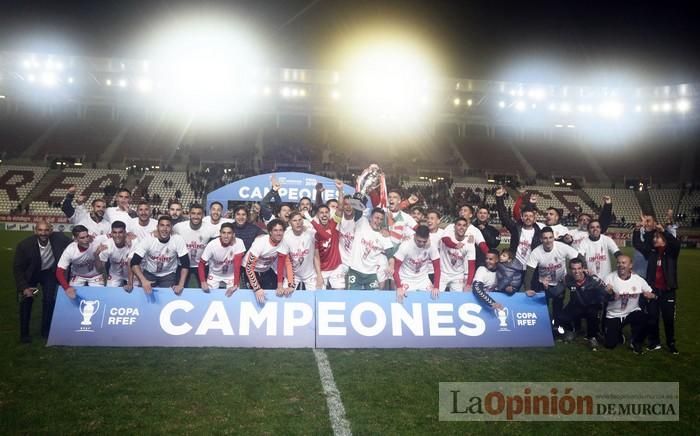 El Real Murcia gana la Copa Federación ante el Tudelano