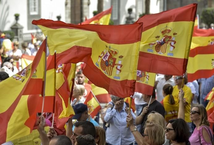 30/09/2017 LAS PALMAS DE GRAN CANARIA. Manifestación contra el 1-0 de San Telmo a Santa Ana. FOTO: J. PEREZ CURBELO