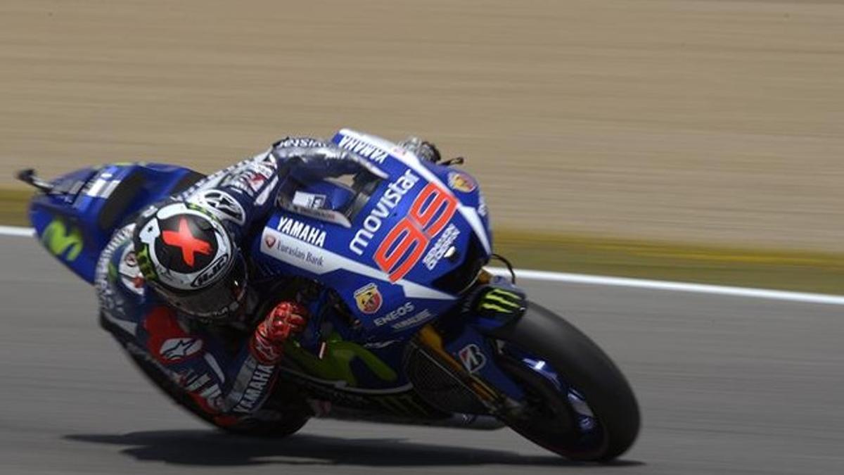 Jorge Lorenzo ha sacado el martillo en Jerez