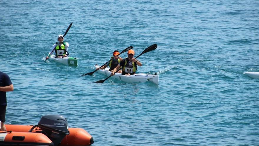 La prueba se ha realizado en mar abierto con un total de 18 kilómetros.