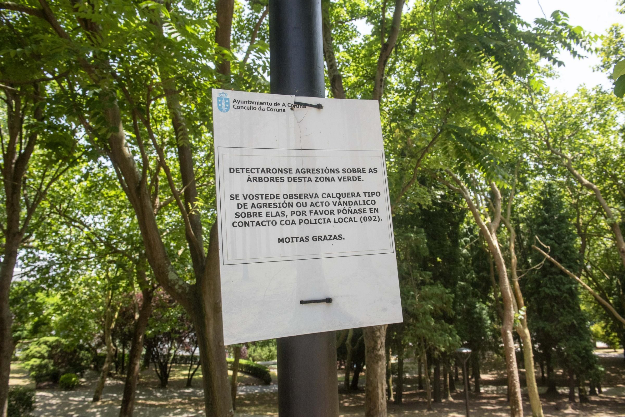 La nueva vida de Santa Margarita: el parque de las naciones en A Coruña
