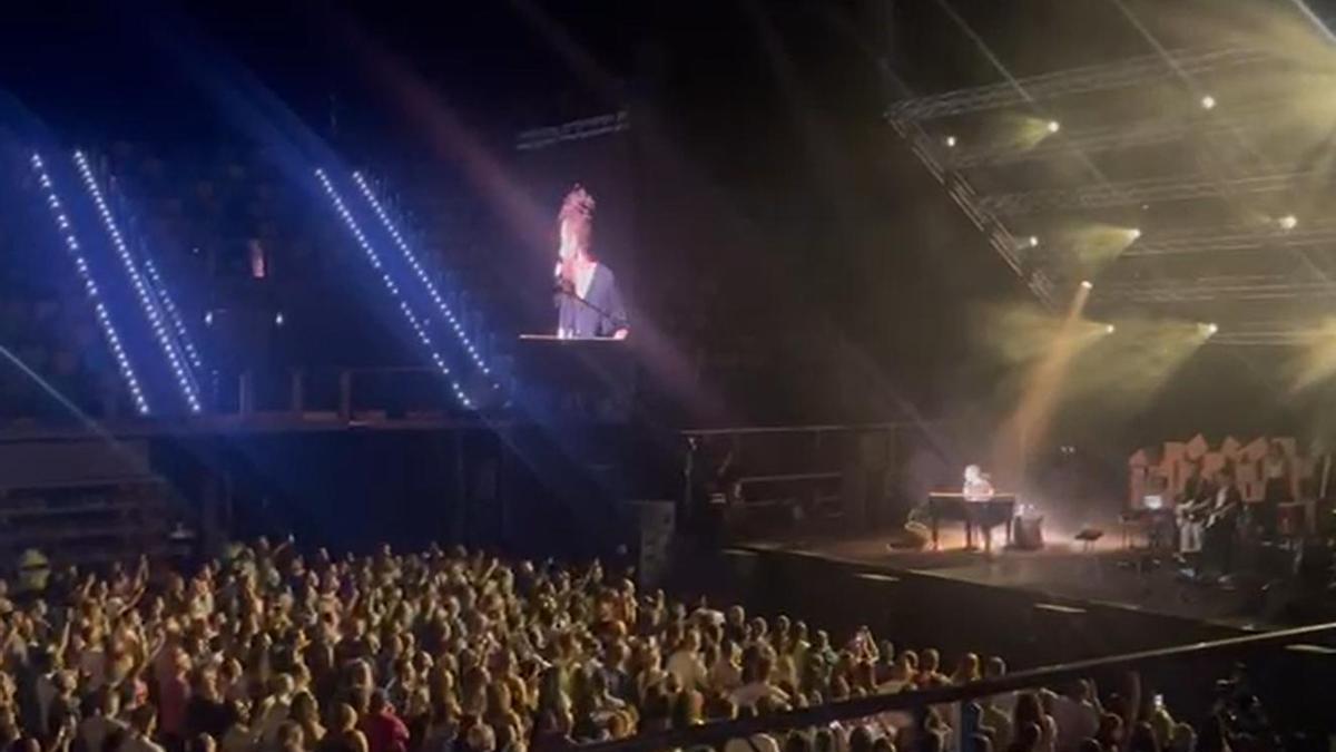 Actuación de Pablo López en el Gran Canaria Arena (agosto 2024)
