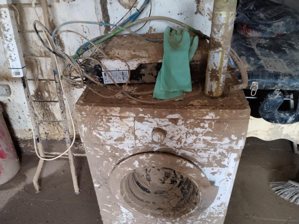 Viviendas arrasadas en la dana del 29 de octubre de 2024.