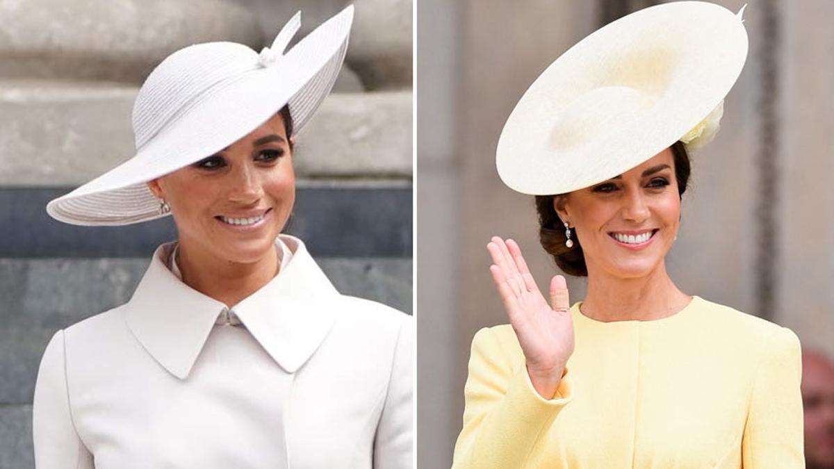 Meghan Markle y Kate Middleton: juntas en el Jubileo de Platino de la reina Isabel II