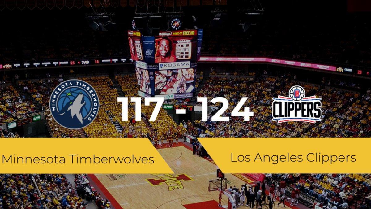 Los Angeles Clippers se impone por 117-124 frente a Minnesota Timberwolves