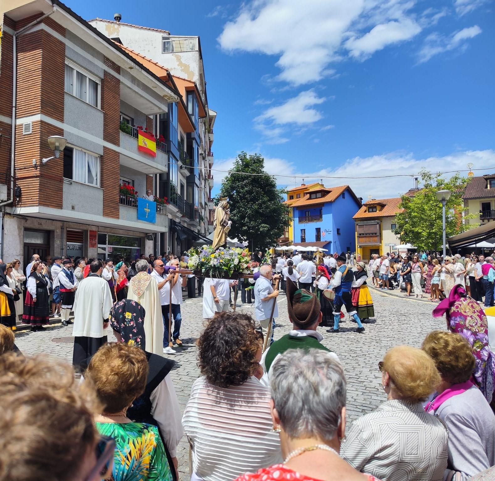 La procesión de El Carmen, en imágenes