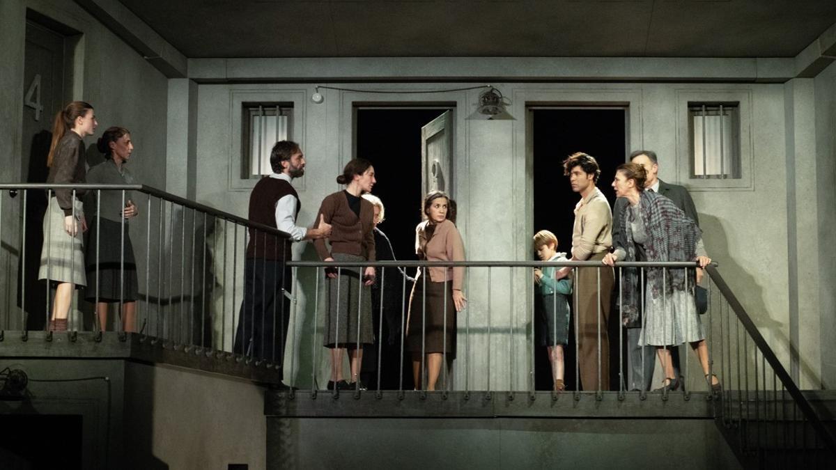 'Historia de una escalera', representación teatral.