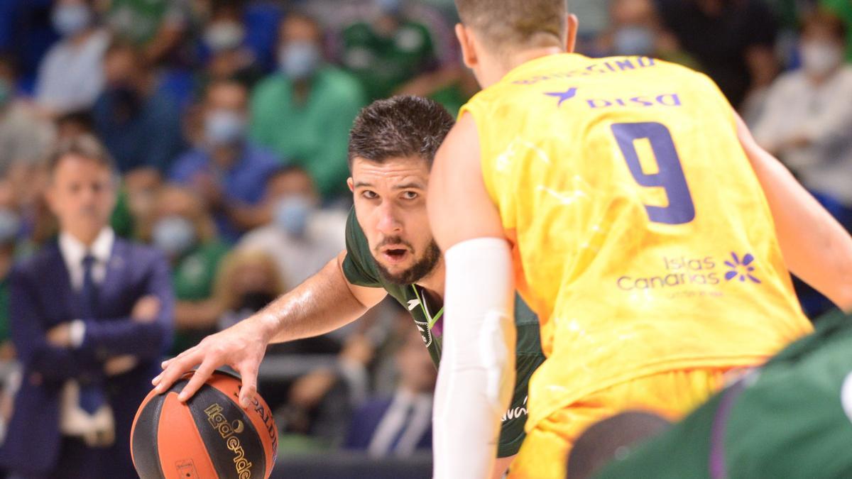 Las imágenes del Unicaja - Herbalife Gran Canaria de la Liga Endesa en el Martín Carpena.