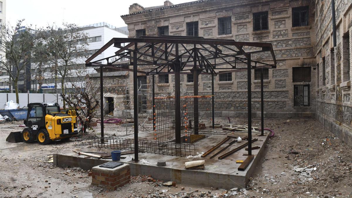 Las obras de la fase 2.1 de la Cárcel Vieja de Murcia