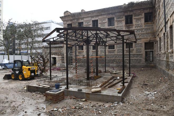 Las obras de la fase 2.1 de la Cárcel Vieja de Murcia