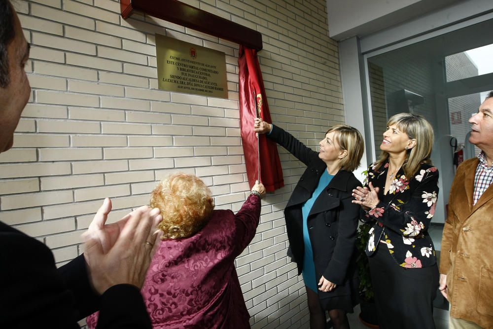 Inauguración del centro social Felicidad Sánchez de la Florida (2012)