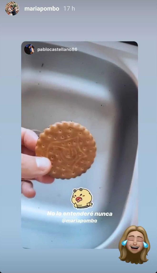 Maria Pombo y sus galletas remojadas